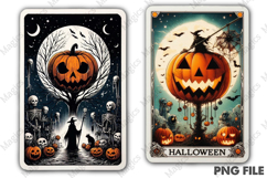Halloween Tarot Card PNG Files Product Image 1