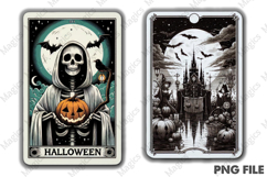 Halloween Tarot Card PNG Product Image 1
