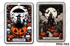 Halloween Tarot Card PNG Files Product Image 1