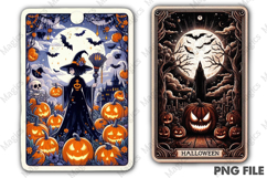 Halloween Tarot Card PNG Product Image 1