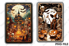 Halloween Tarot Card PNG Files Product Image 1