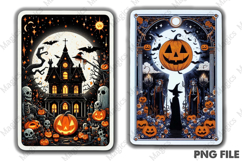 Halloween Tarot Card PNG Product Image 1