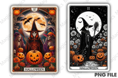 Halloween Tarot Card PNG Files Product Image 1