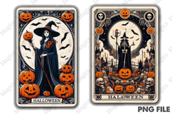 Halloween Tarot Card PNG Files Product Image 1