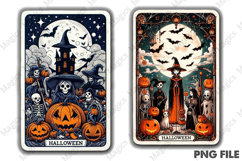 Halloween Tarot Card PNG Files Product Image 1