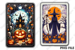 Halloween Tarot Card PNG Files Product Image 1