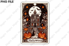 Halloween Tarot Card PNG Files Product Image 2