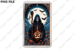 Halloween Tarot Card PNG Files Product Image 2