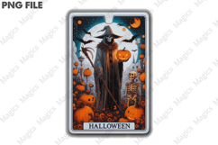 Halloween Tarot Card PNG Product Image 2