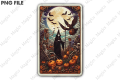 Halloween Tarot Card PNG Product Image 2