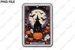 Halloween Tarot Card PNG Product Image 2