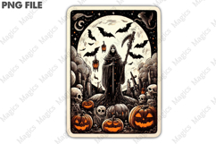 Halloween Tarot Card PNG Files Product Image 2
