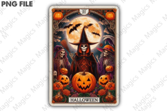 Halloween Tarot Card PNG Files Product Image 2