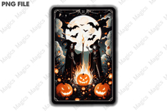 Halloween Tarot Card PNG Files Product Image 3
