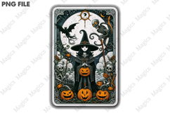 Halloween Tarot Card PNG Product Image 3