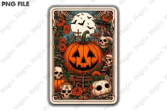 Halloween Tarot Card PNG Product Image 3