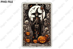 Halloween Tarot Card PNG Files Product Image 3