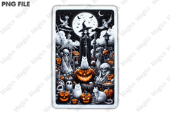 Halloween Tarot Card PNG Files Product Image 3
