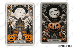 Halloween Tarot Card PNG Product Image 1