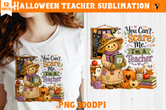 Halloween Teacher sublimation | Cute Spooky Teacher Design Product Image 1