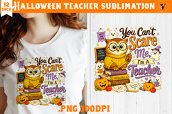 Halloween Teacher sublimation | Cute Spooky Teacher Design Product Image 1