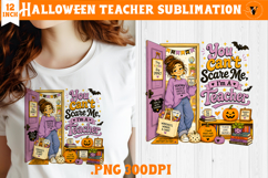 Halloween Teacher sublimation | Cute Spooky Teacher Design Product Image 1