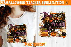 Halloween Teacher sublimation | Cute Spooky Teacher Design Product Image 1