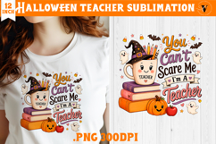 Halloween Teacher sublimation | Cute Spooky Teacher Design Product Image 1