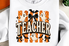 Halloween Teacher Ghost PNG Product Image 1
