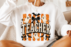 Halloween Teacher Ghost PNG Product Image 2