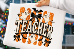 Halloween Teacher Ghost PNG Product Image 3