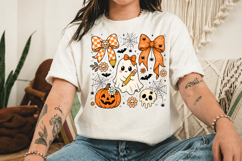 Halloween Teacher Ghost PNG Spooky School Pencil Design Product Image 3