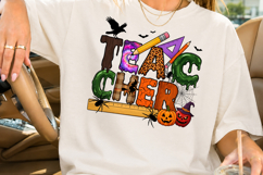 Halloween Teacher PNG, Spooky Season School Sublimation Product Image 2