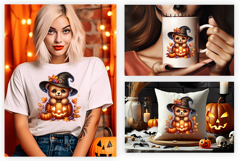 halloween teddy bear png, teddy bear inside pumpkin clipart, cute halloween sublimation, autumn teddy bear pumpkin png, kawaii halloween bear, halloween sublimation design, rustic halloween bear png, pumpkin teddy clipart, spooky cute bear design, hallowe