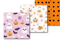 Halloween Themed Digital Papers Product Image 4