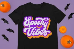 Spooky Vibes SVG, Halloween SVG, Halloween shirt svg, Spooky Product Image 2