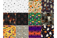 12 Halloween themed seamless pattern Product Image 2