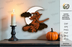 Halloween Tiered Tray Decor Laser Cut. Halloween Decor SVG Product Image 1