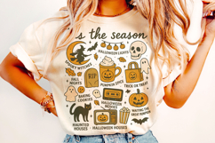 Tis The Season PNG, Ghost PNG, Halloween PNG, Spooky PNG Product Image 2