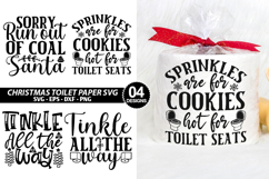 Christmas Toilet Paper SVG Design - Christmas Design Product Image 1