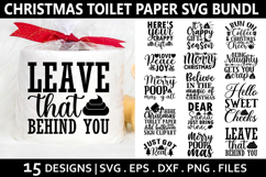 Christmas Toilet Paper SVG Bundle - Christmas Design Product Image 1