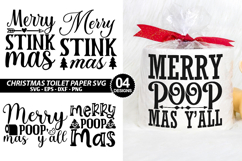 Christmas Toilet Paper SVG Design - Christmas Design Product Image 1