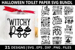 Halloween Toilet Paper SVG Bundle - Halloween Design Product Image 1