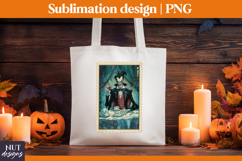 Post Stamp Halloween t-shirt Anime Vampire sublimation Product Image 2