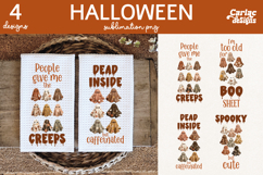 Halloween Towel Sublimation