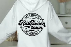 Halloweentown University SVG - Retro Halloween PNG Product Image 4