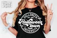 Halloweentown University SVG - Retro Halloween PNG Product Image 1