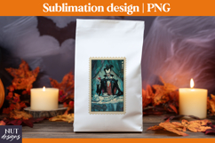 Post Stamp Halloween t-shirt Anime Vampire sublimation Product Image 4