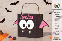 Halloween Treat Bags Bundle Laser Cut. Halloween Bag SVG Product Image 8