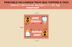 Pumpkin Ghost treat bag topper Product Image 2